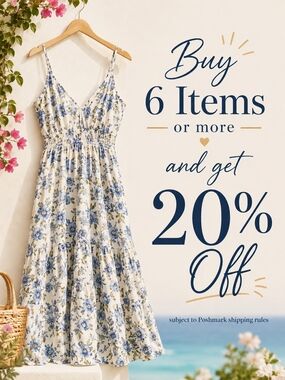 Blue Floral Spaghetti-Strap Sundress - Womens